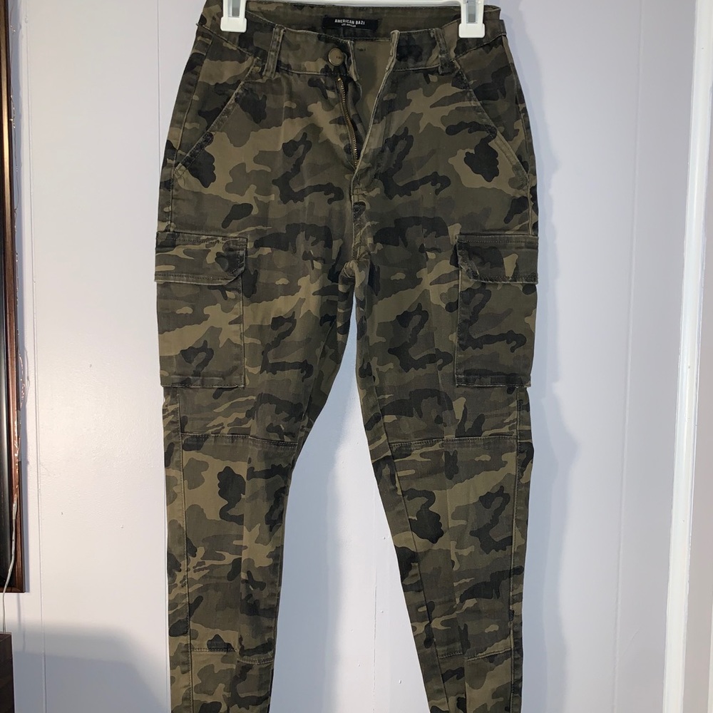 Camouflage Jogger Cargo Pants
